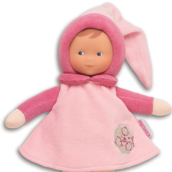New in Box-Corolle Babi Miss Doll (24cm) and Blanket - Pink For Age 0+ - Picture 4 of 14